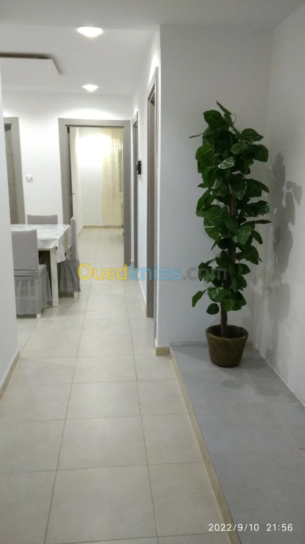 Location d'un appartement équipé à belgaid 